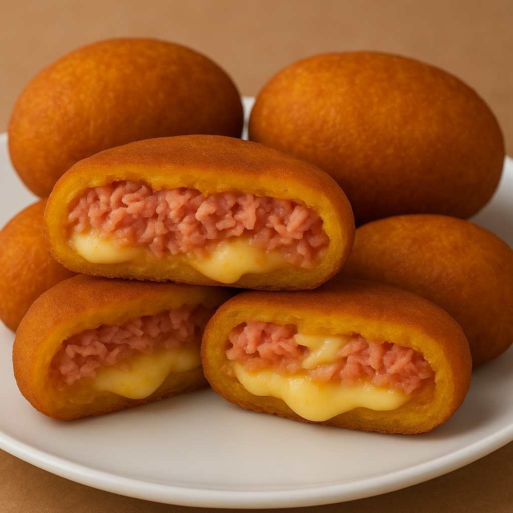 Medallones de Jamon y Queso
