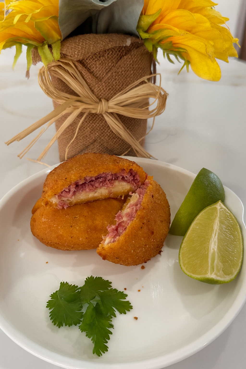 Medallones de Jamon y Queso